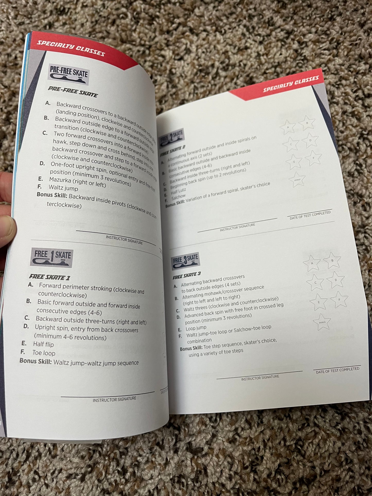 LTS USA Record Practice Book