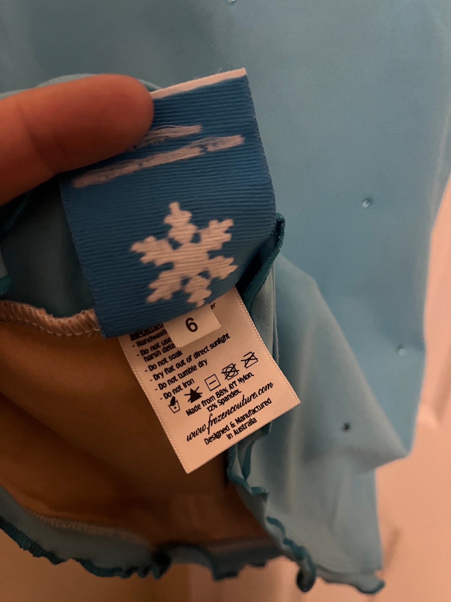 Frozen Couture Practice Top - 6 - Rent Only