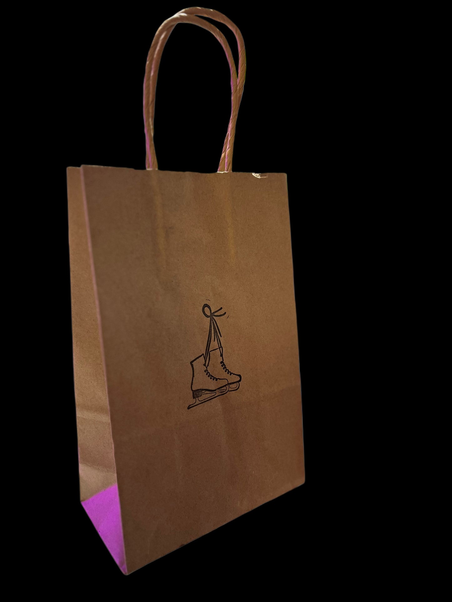 Skate Stamped Gift Bags - small