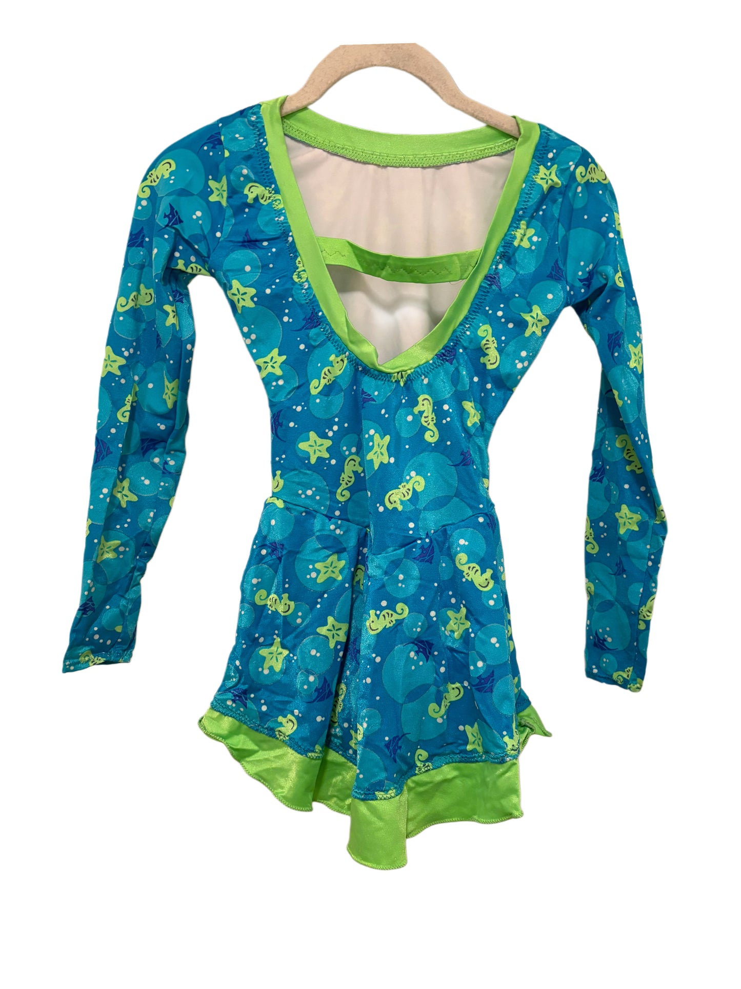 “Under the Sea” Childs Dress 8-10 RENT ONLY