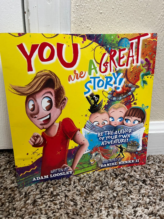 “You Are a Great Story” kids book