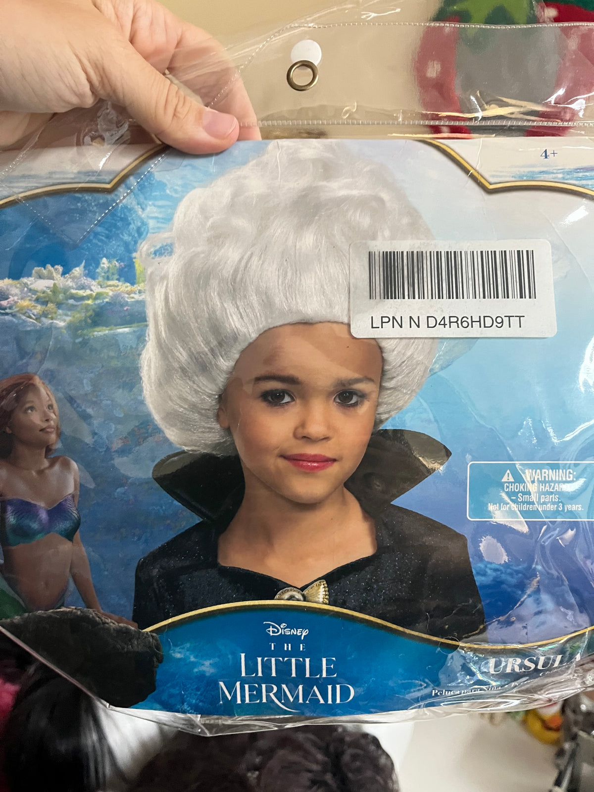 Kids Ursula Wig - Rent Only
