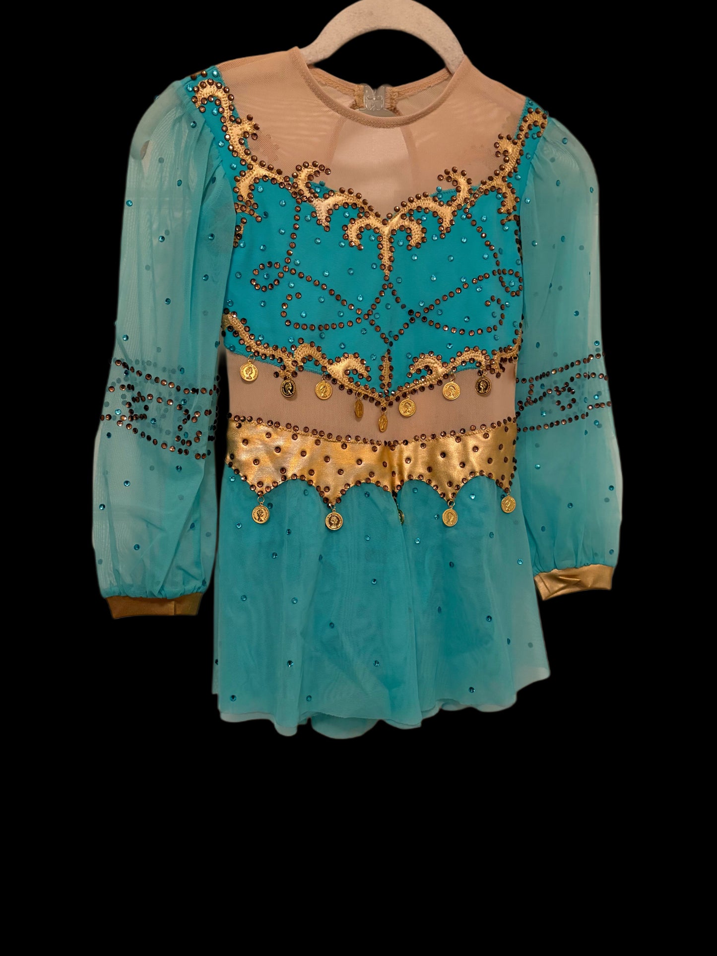 “Jasmine” inspired dress - Size 6/7 - Rent Only