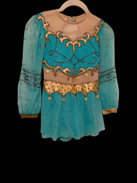 “Jasmine” inspired dress - Size 6/7 - Rent Only