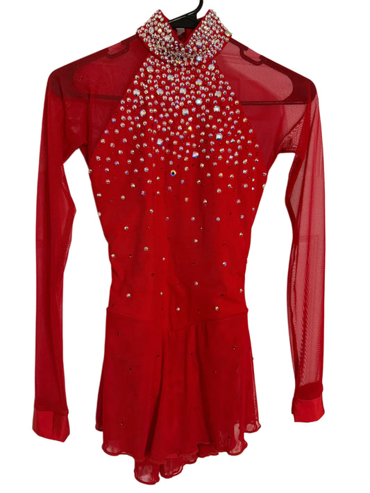 Red Longsleeve Brad Griffies - size 4 - Rent Only