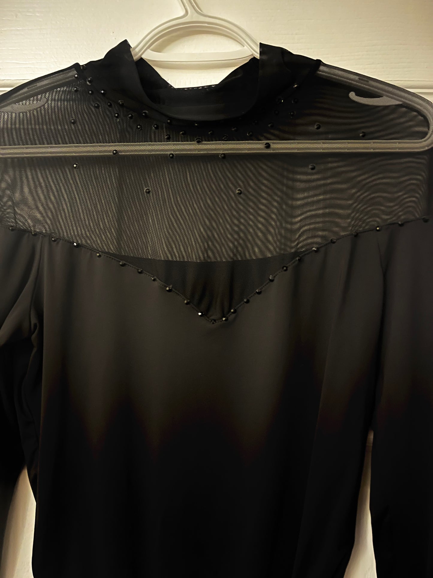 Black Sequence Leotard - AL - Rent Only