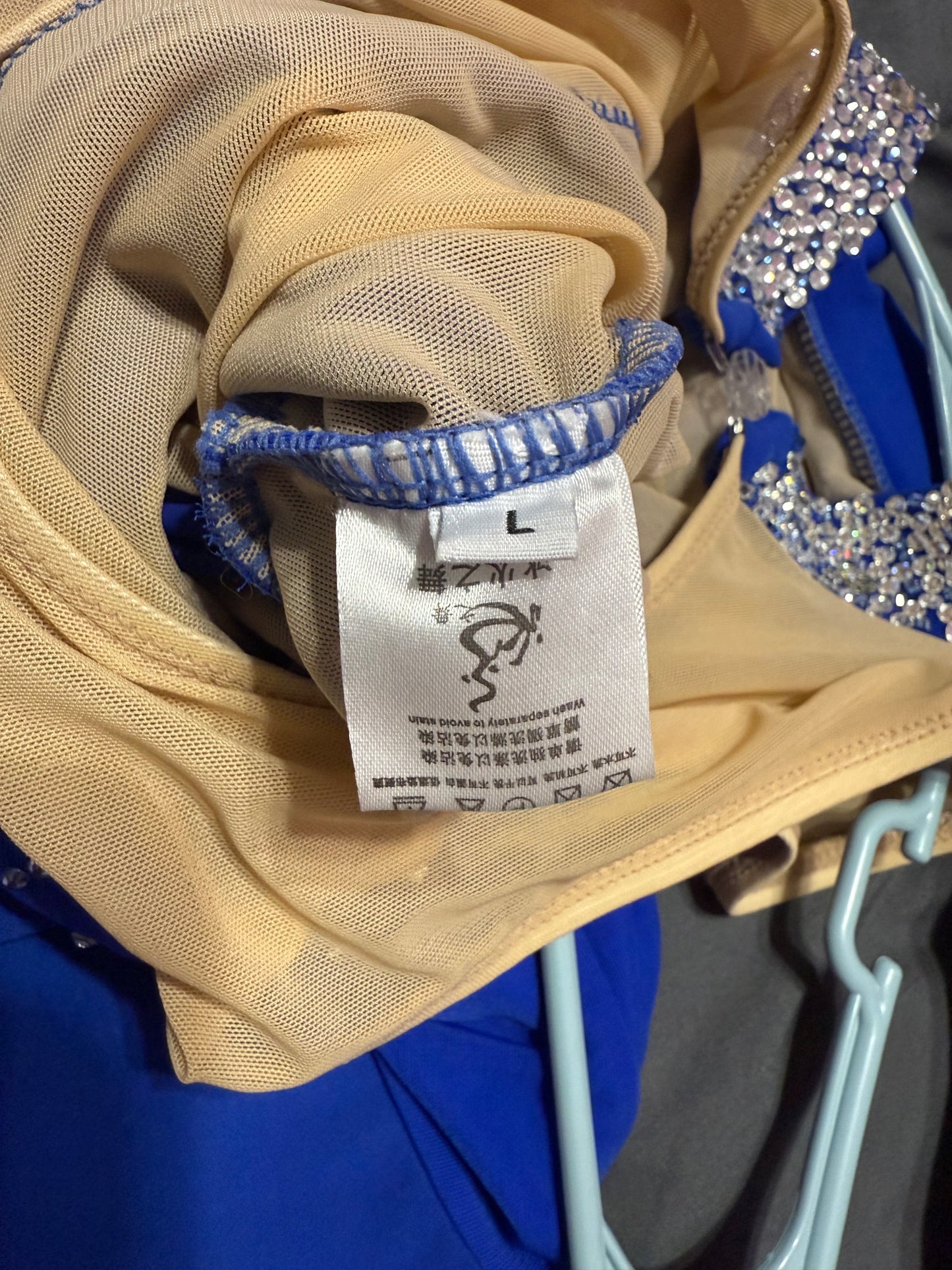 Adult Large Royal Blue Dress - Rent Only