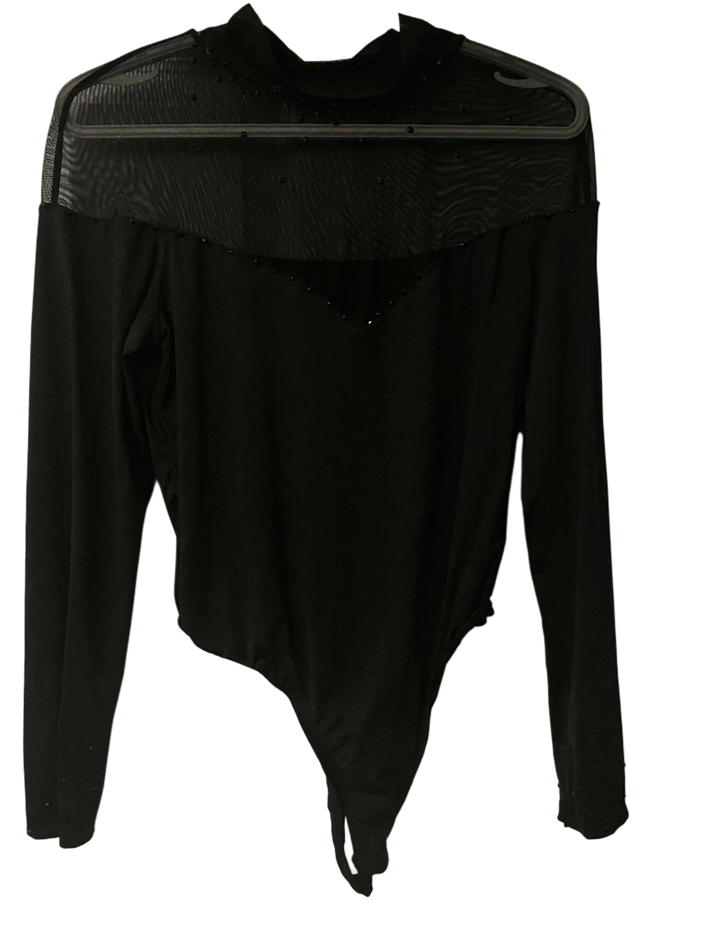 Black Sequence Leotard - AL - Rent Only