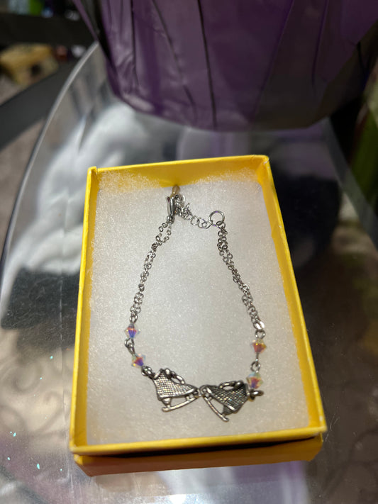 Ice Skate Bracelet