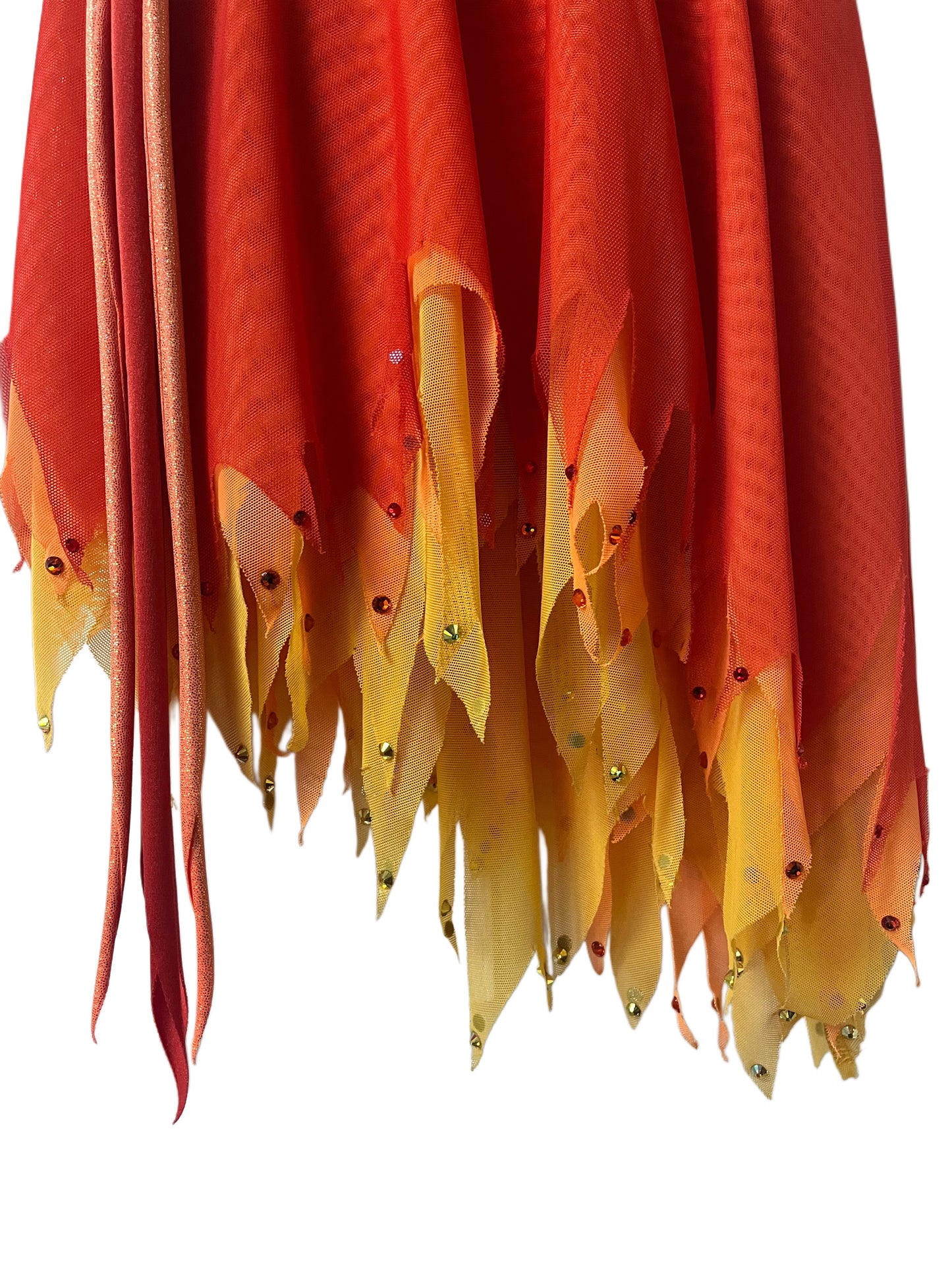 Fire Themed Dress AXS RENT ONLY