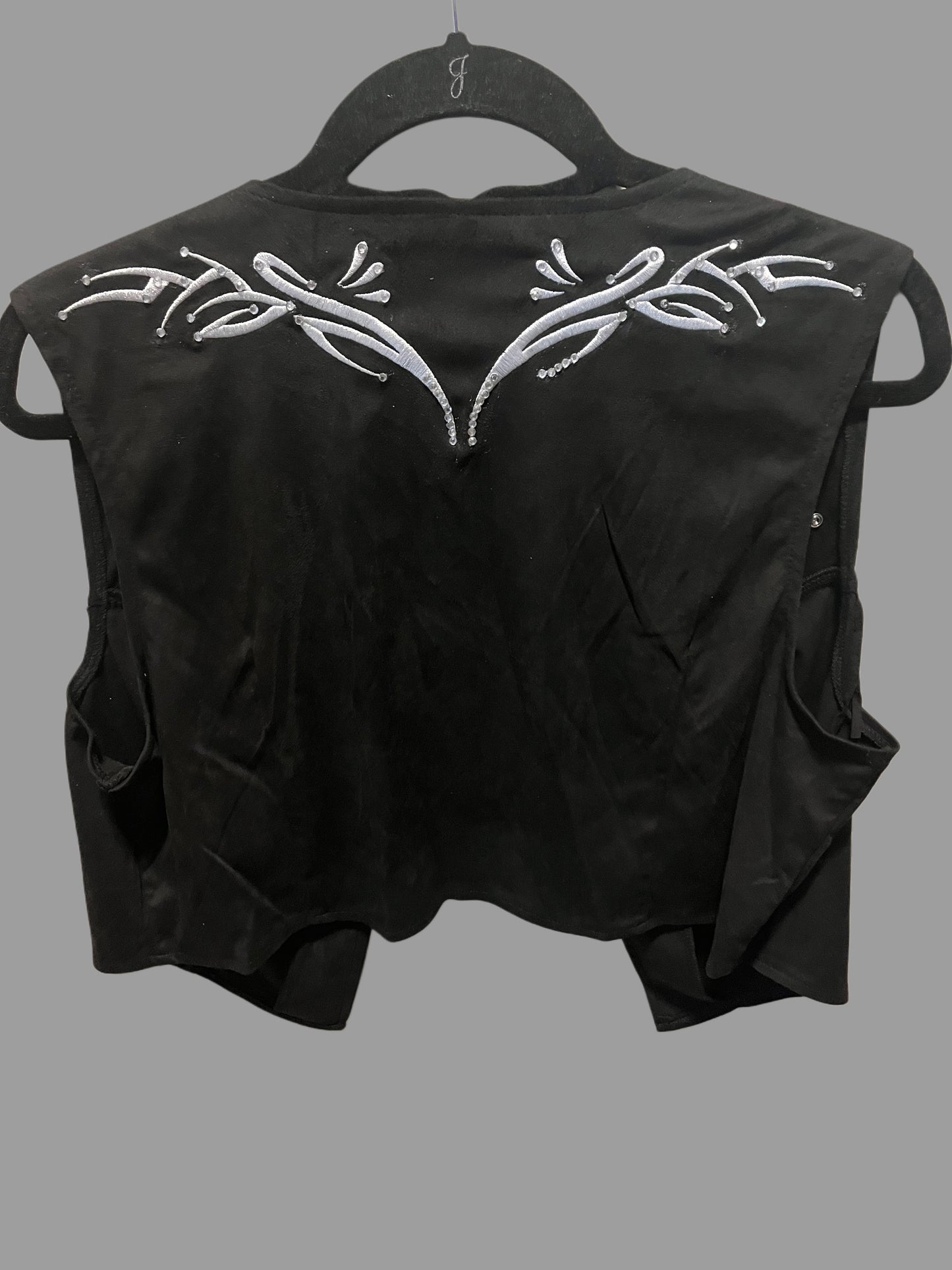 Western Vest Rhinestoned Adult L/XL *RENT*