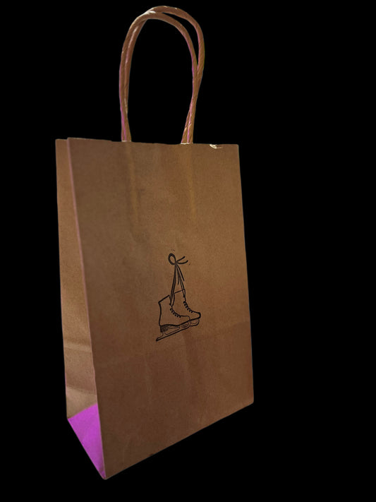 Skate Stamped Gift Bags - small