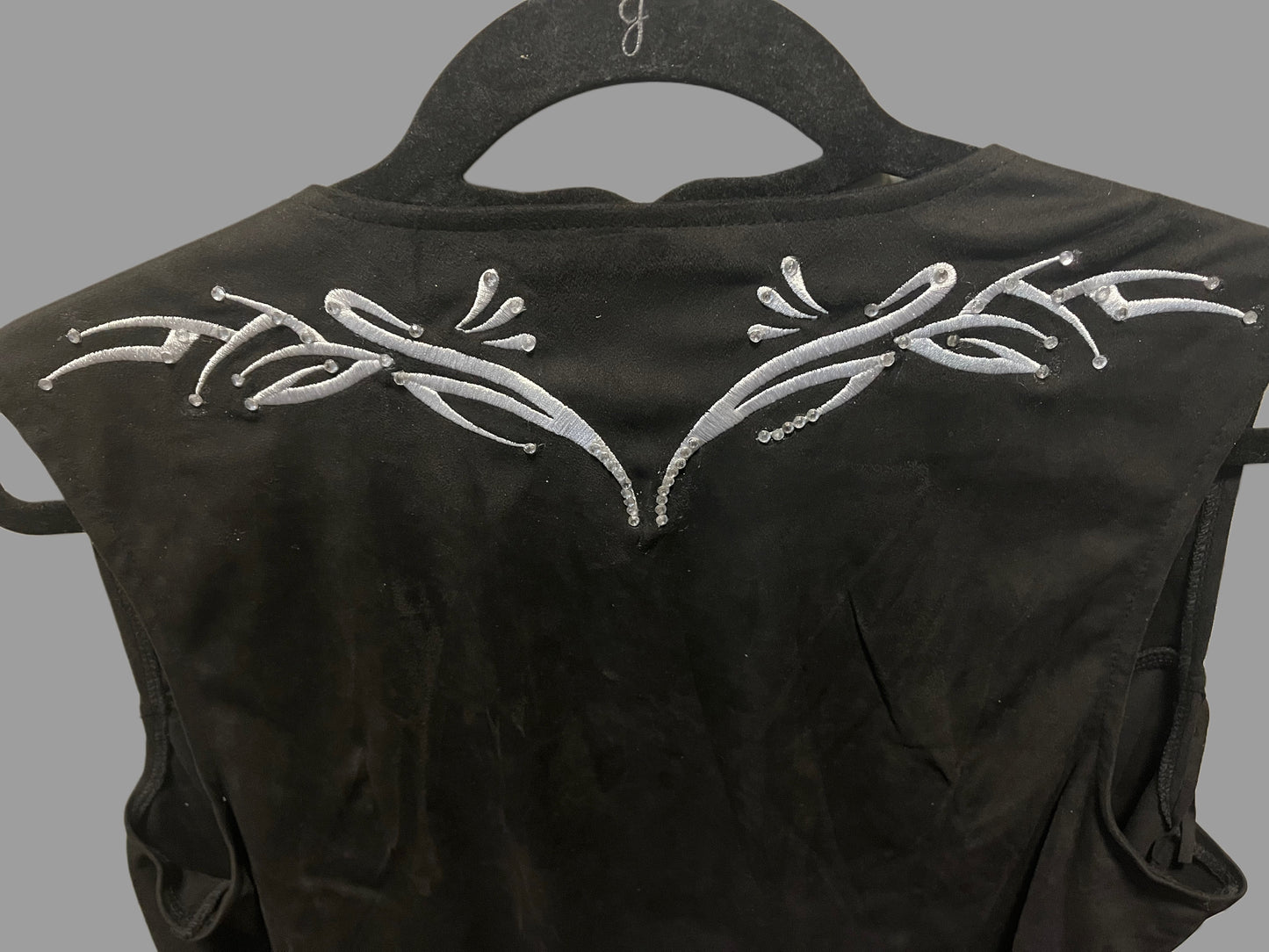 Western Vest Rhinestoned Adult L/XL *RENT*