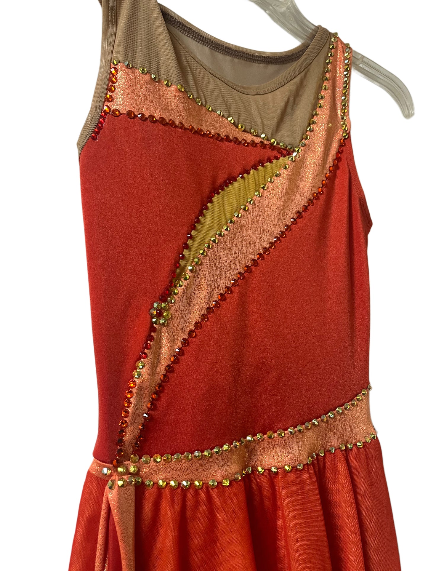 Fire Themed Dress AXS RENT ONLY