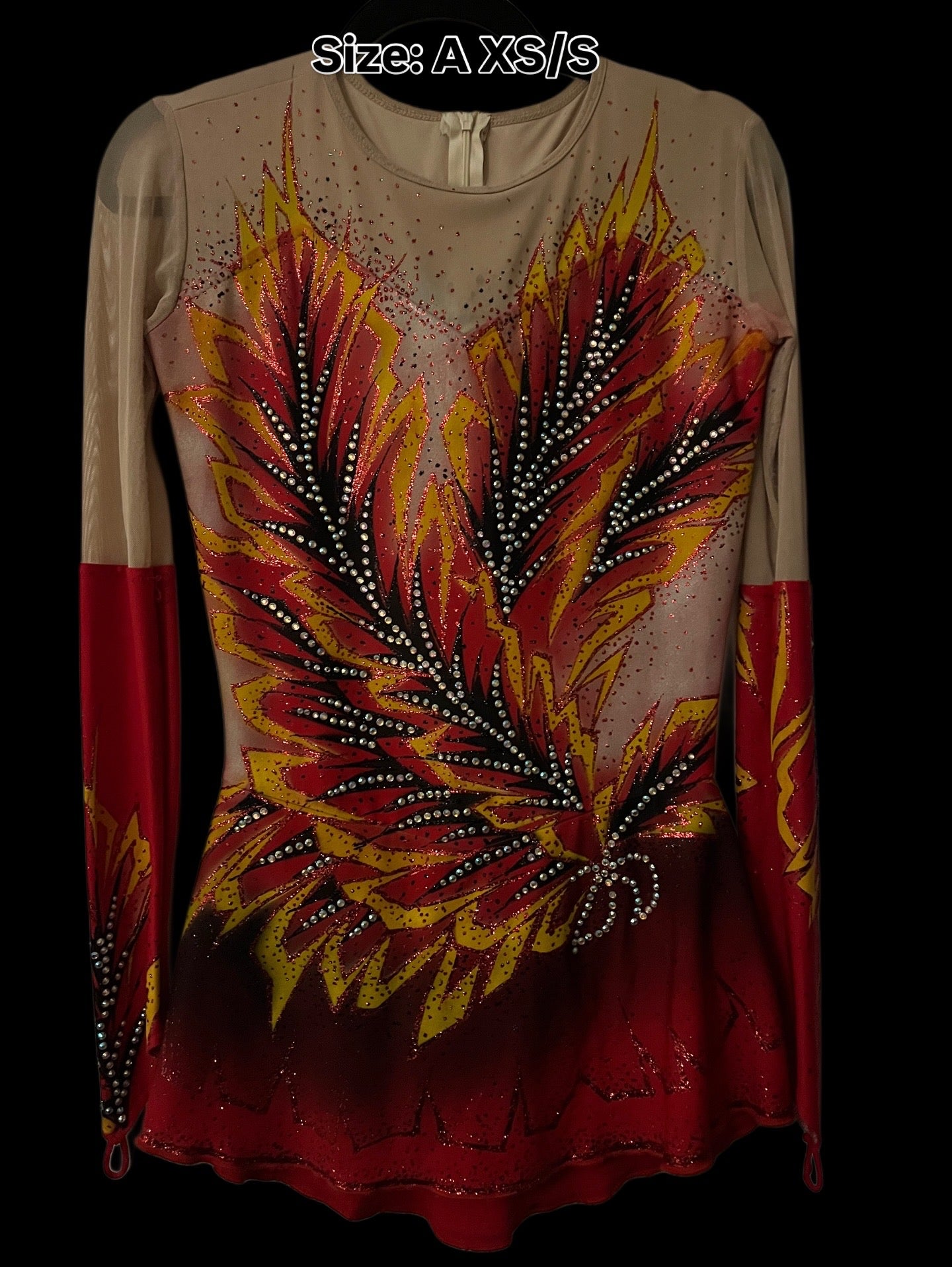 “Firebird” dress - Adult XS/S - Rent Only