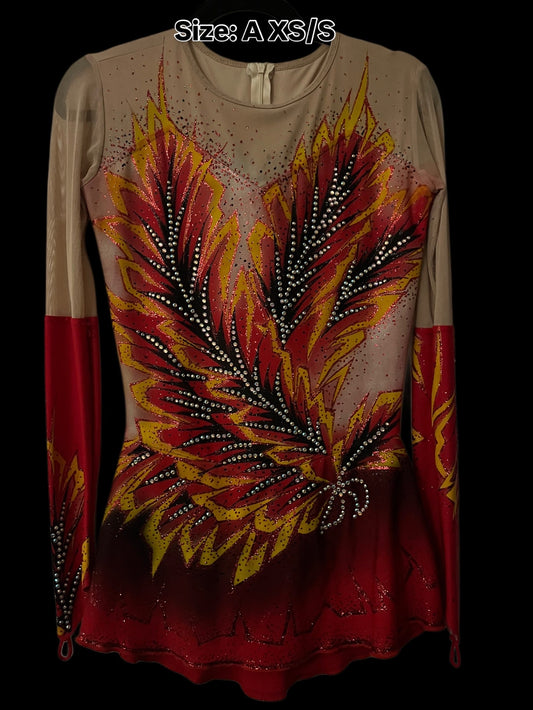 “Firebird” dress - Adult XS/S - Rent Only