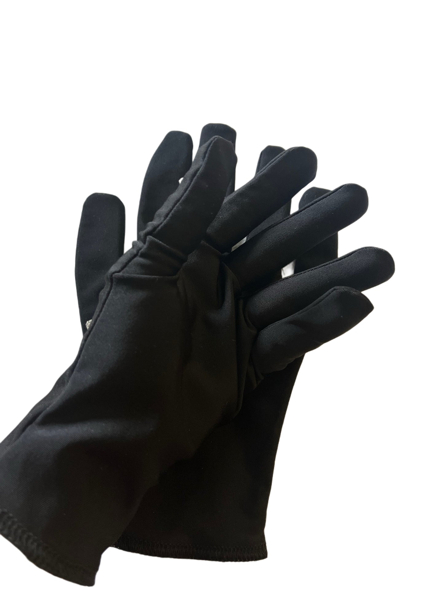 Black Rhinestoned Gloves ￼