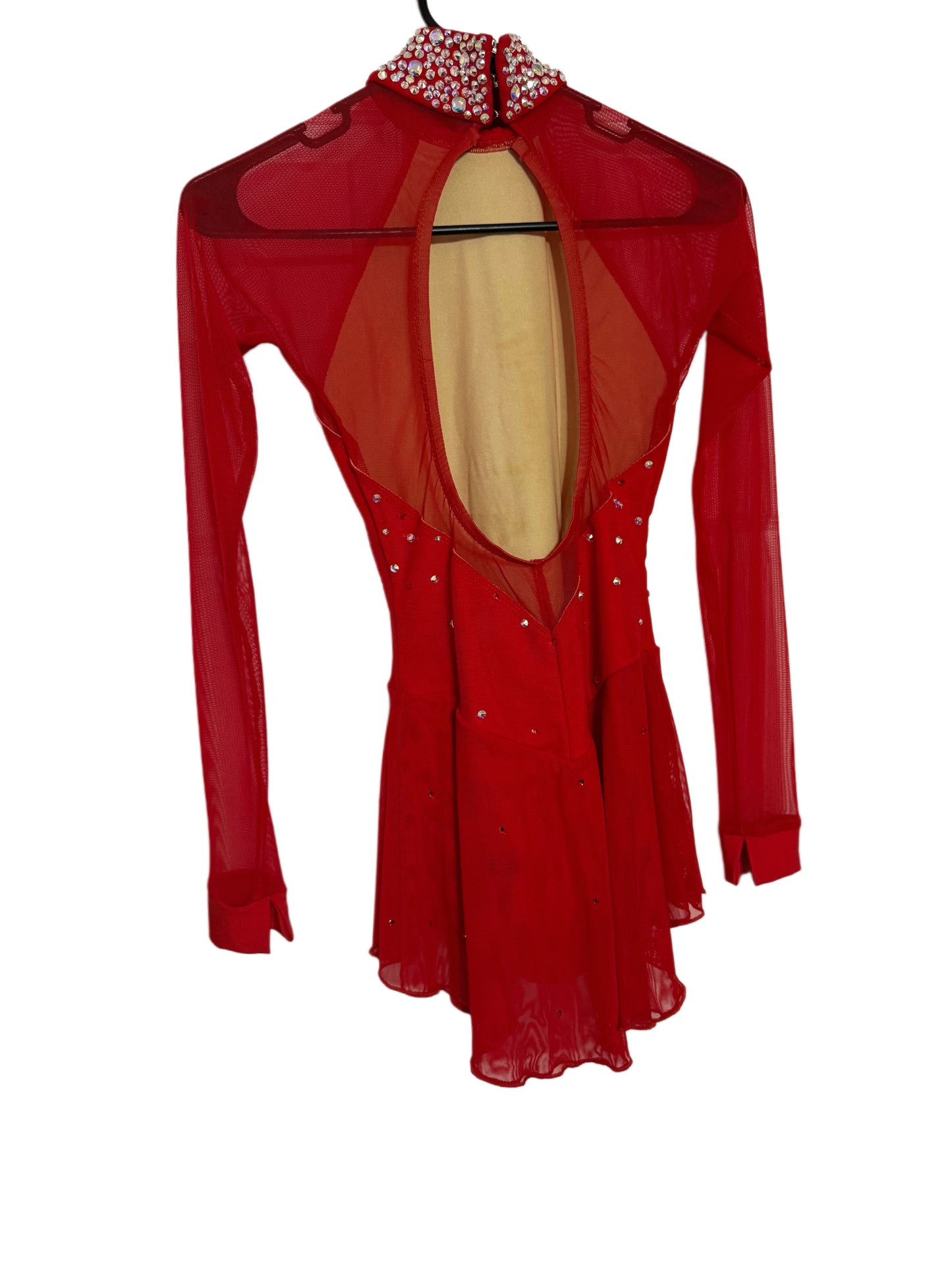 Red Longsleeve Brad Griffies - size 4 - Rent Only